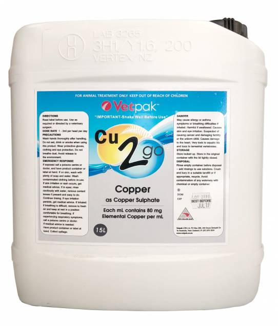 Copper 2 Go - Liquid Copper Sulphate