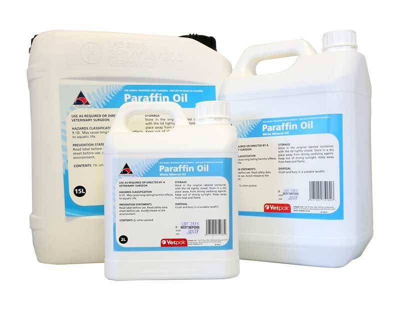 Paraffin Oil, Vet Products