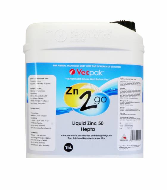 Zinc 2 go - Liquid Zinc Sulphate Hepta